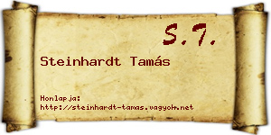 Steinhardt Tamás névjegykártya
